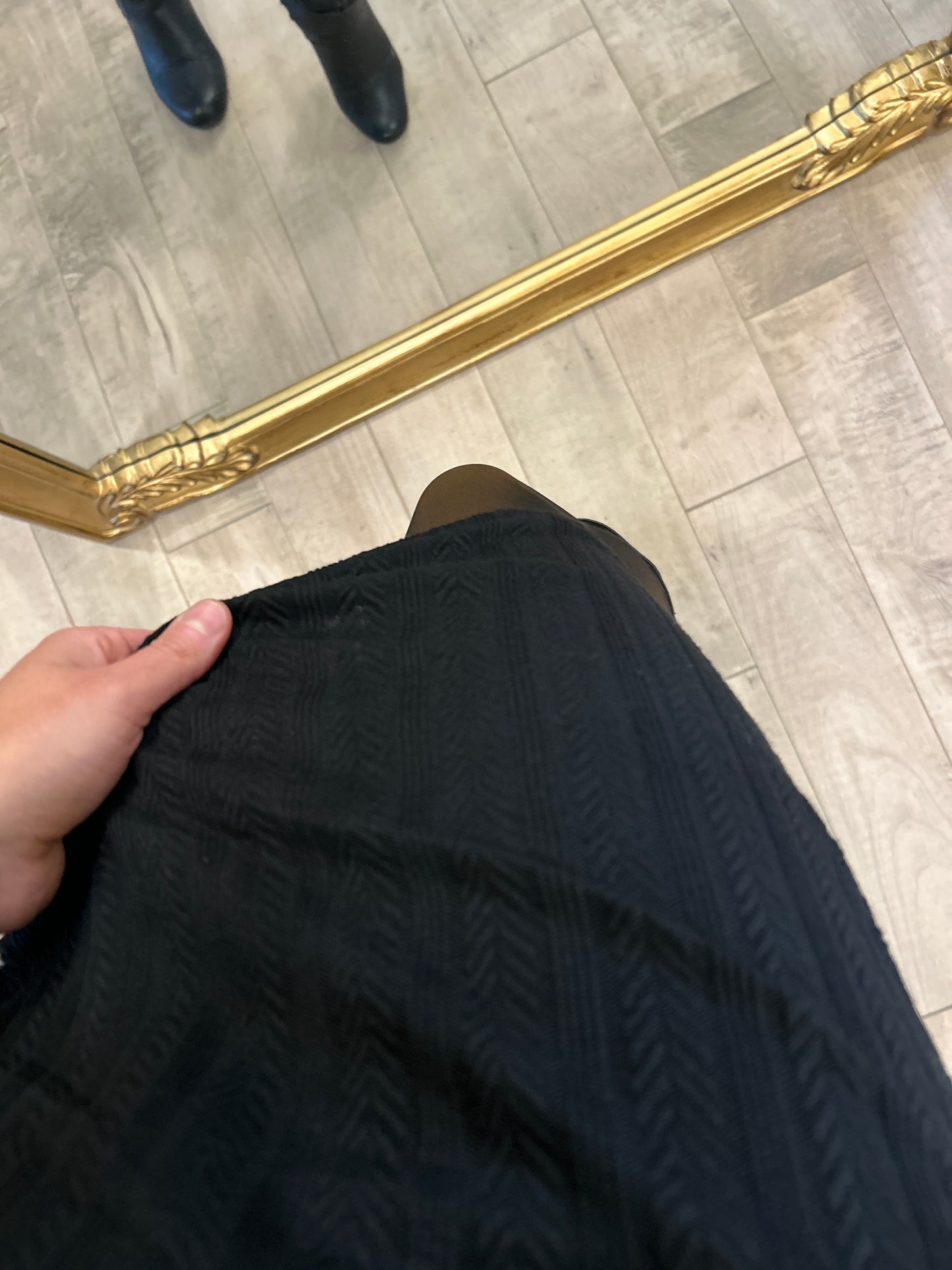 Robe d’automne haut avec cordon