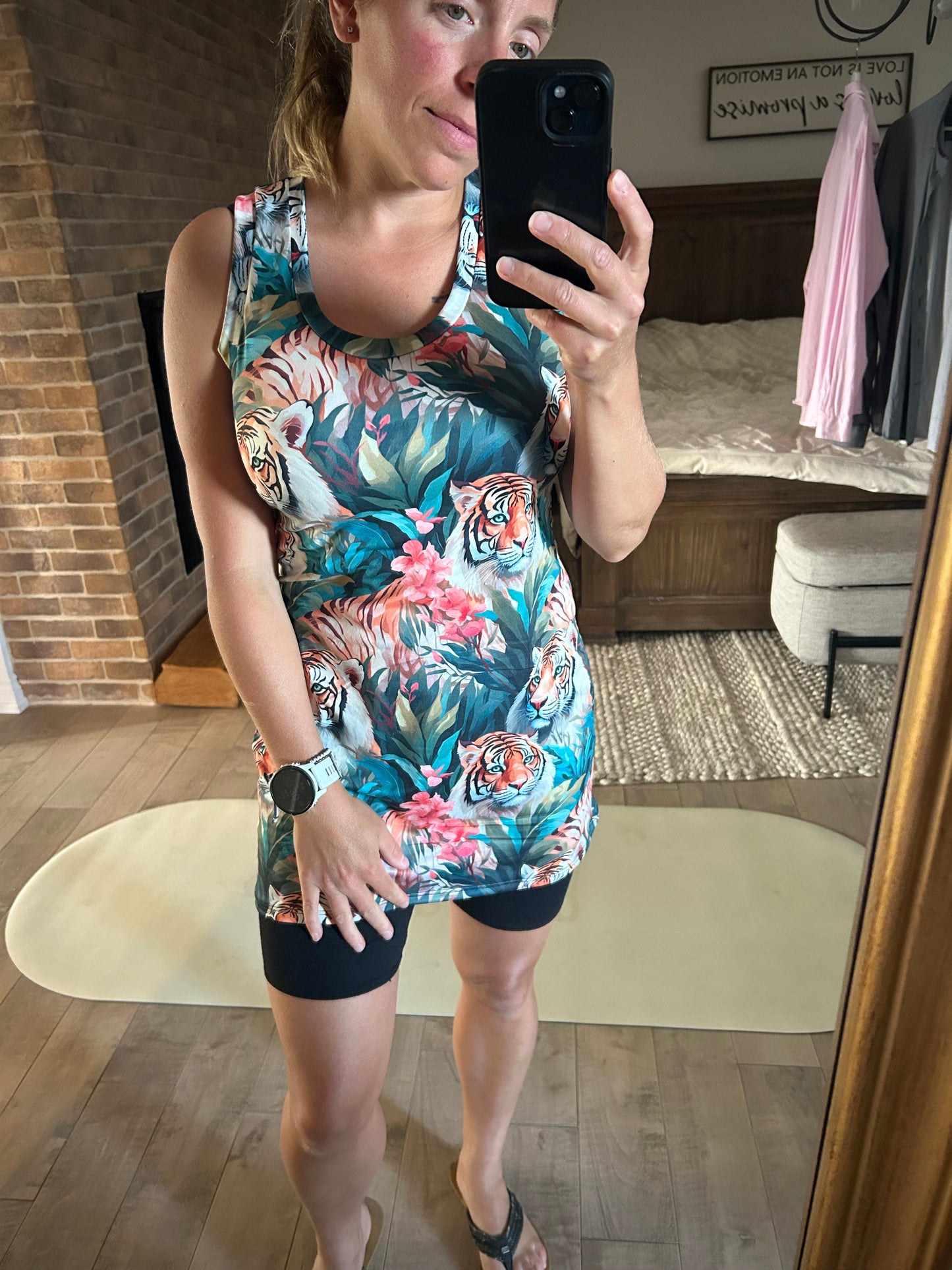 Tunique camisole Lion