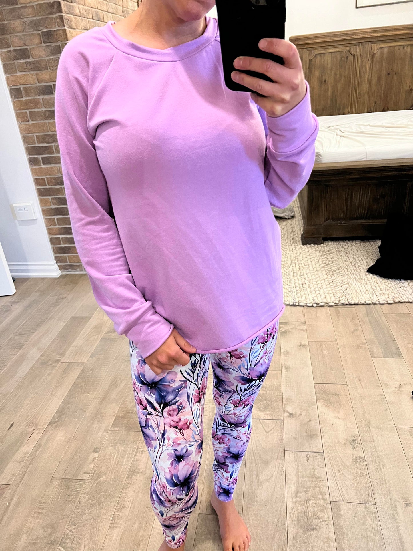 legging mauve pale