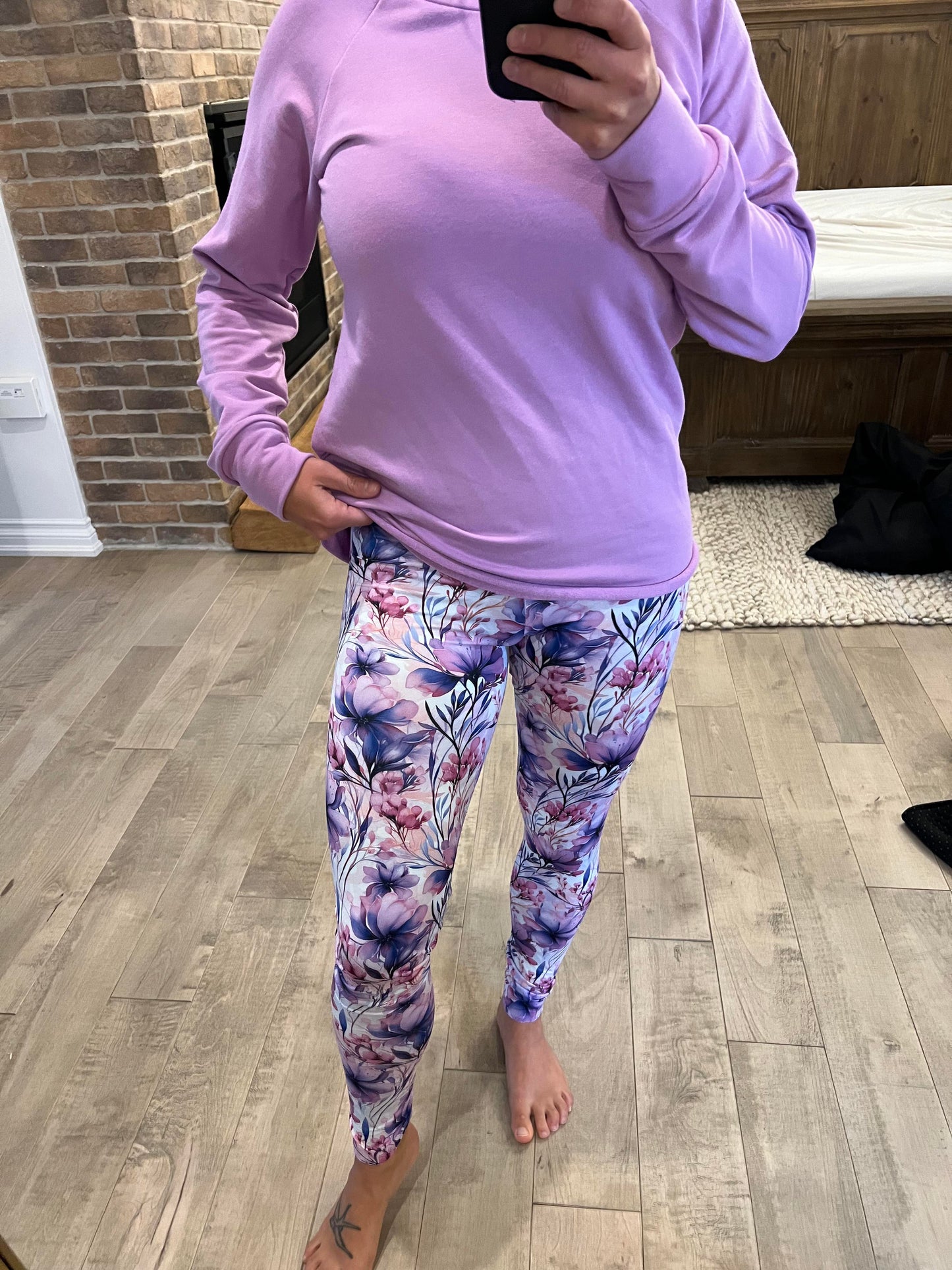 legging mauve pale
