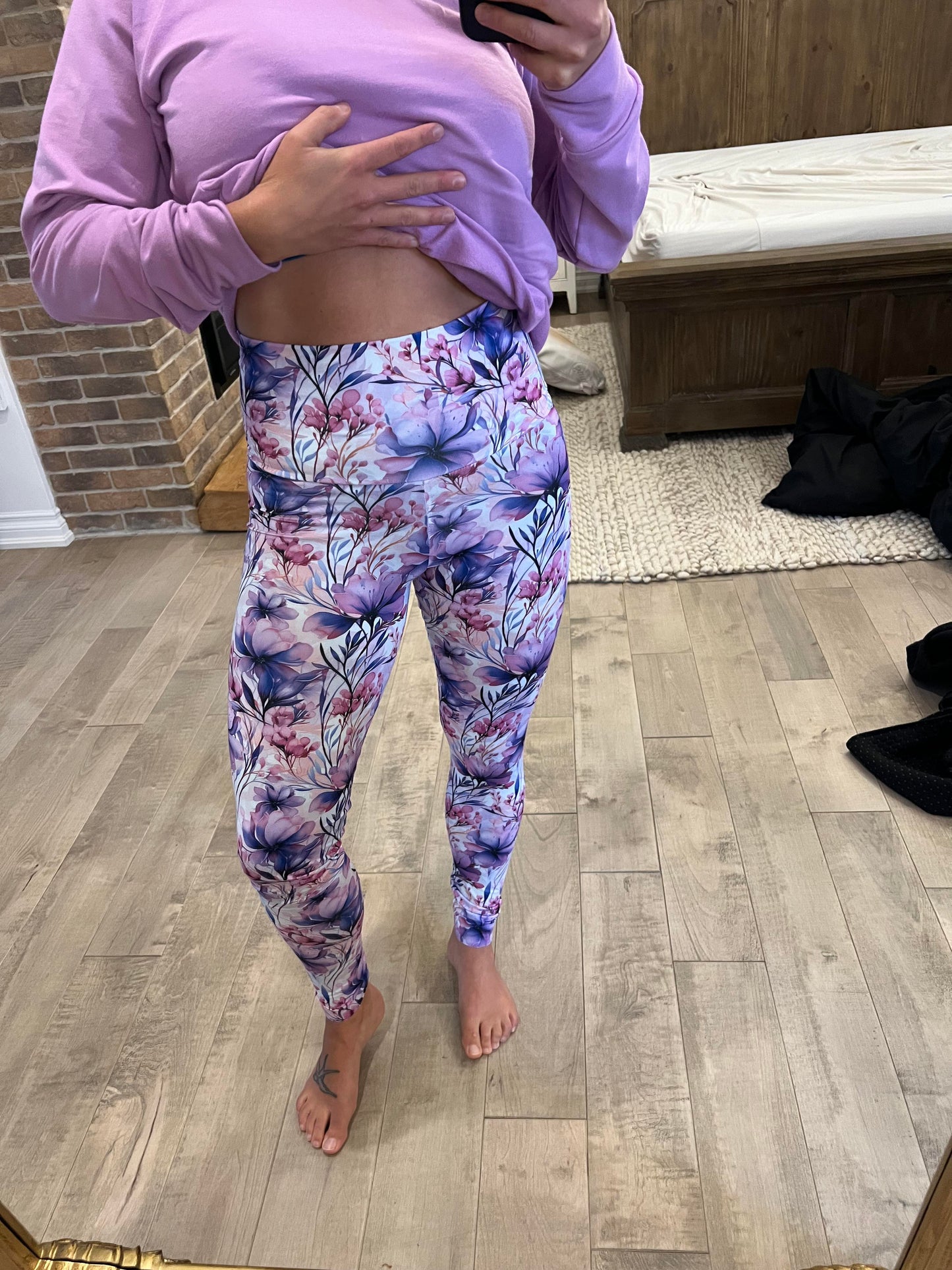legging mauve pale