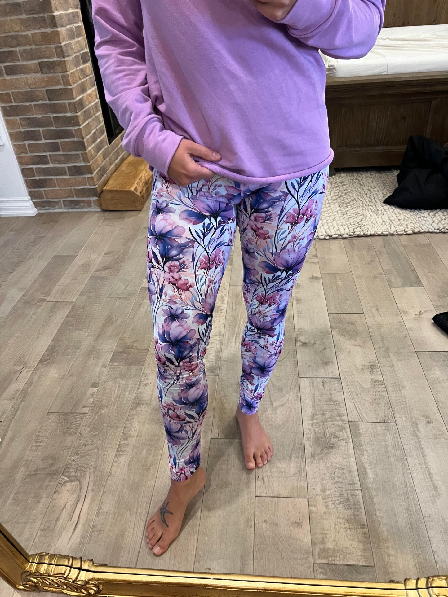 legging mauve pale