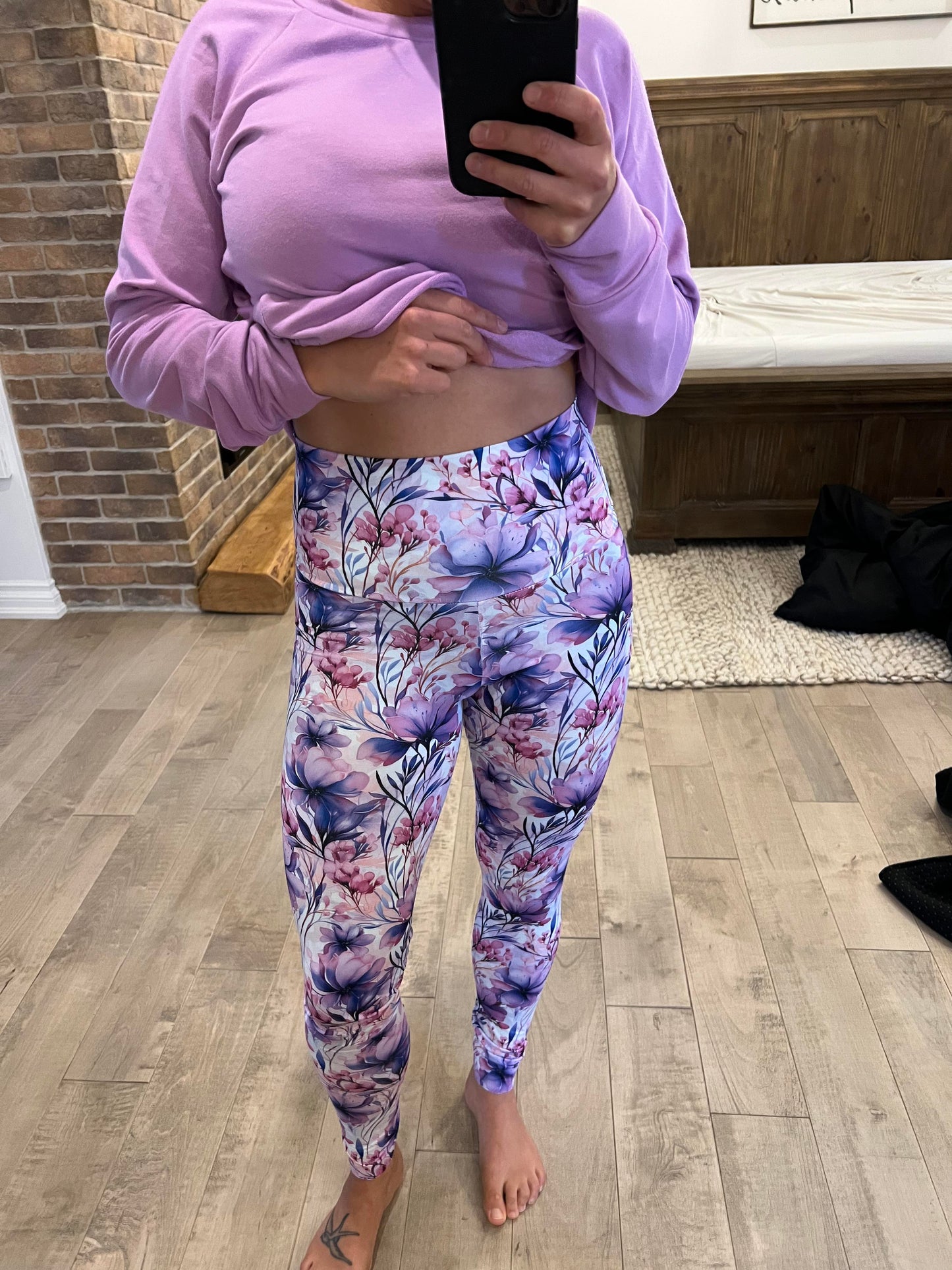 legging mauve pale