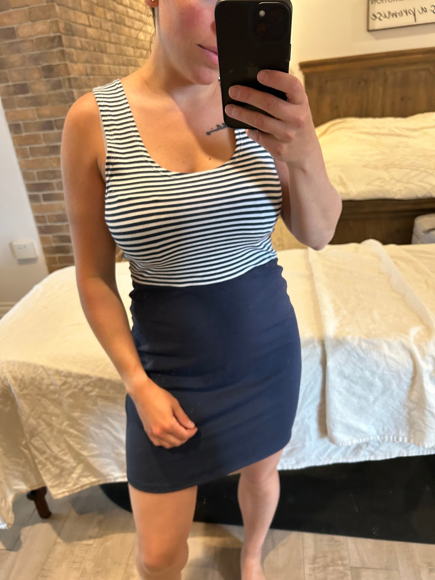 robe marine et lignée