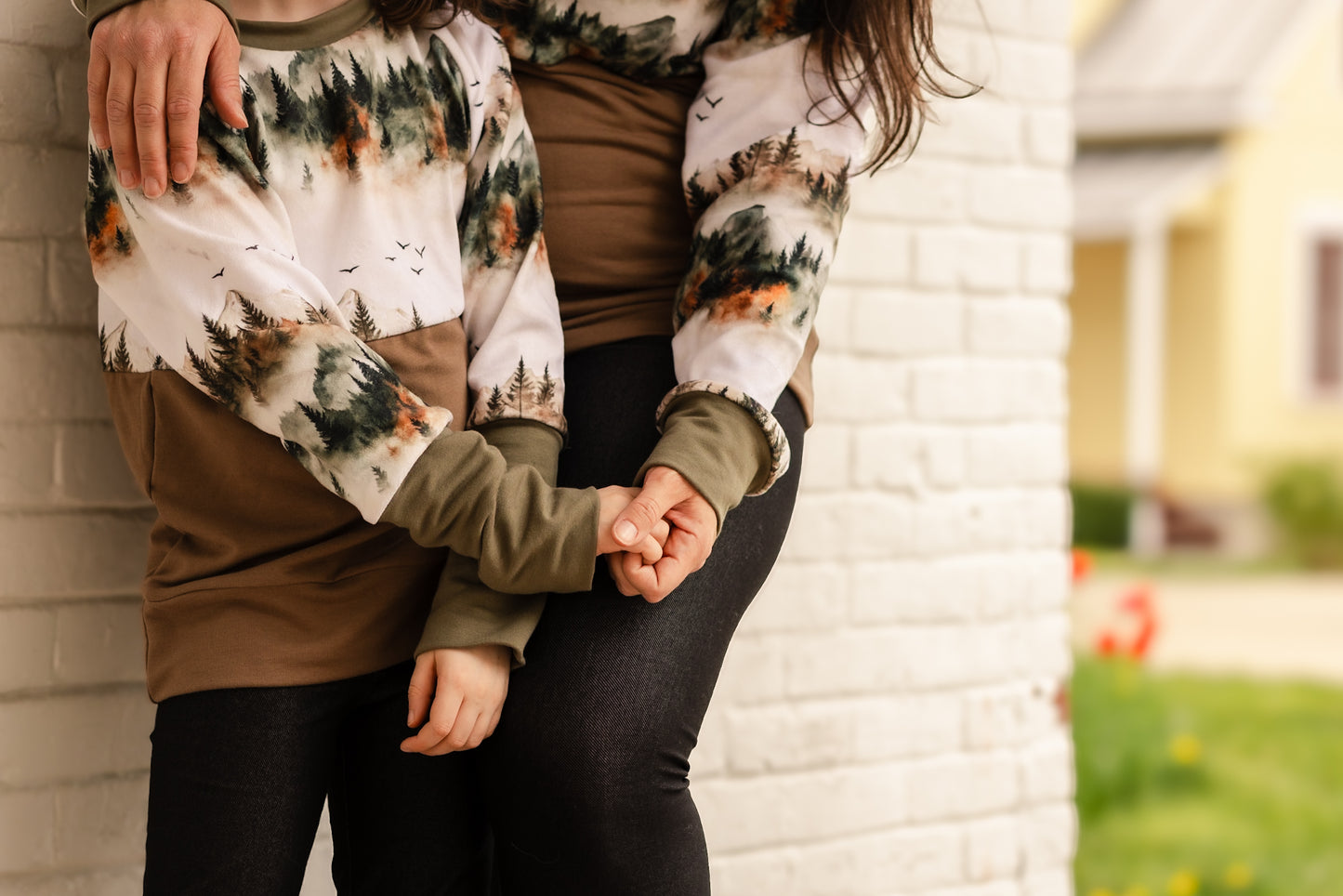 Chandail Cozy femme camping