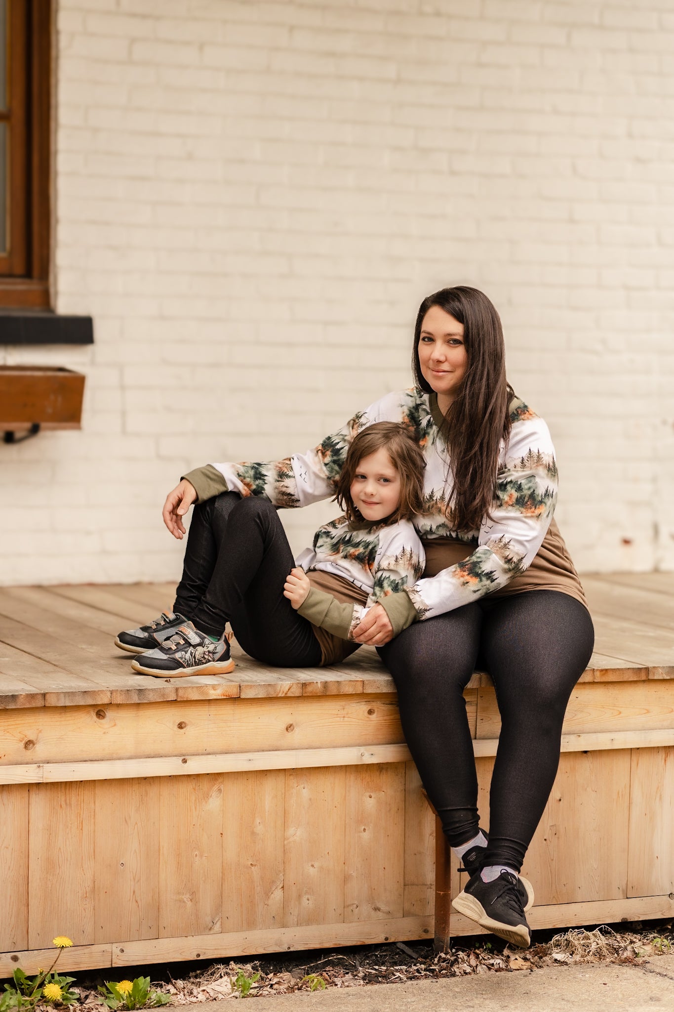 Chandail Cozy femme camping