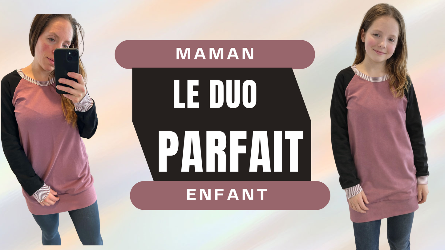 Ajout haut enfant évolutif comme maman