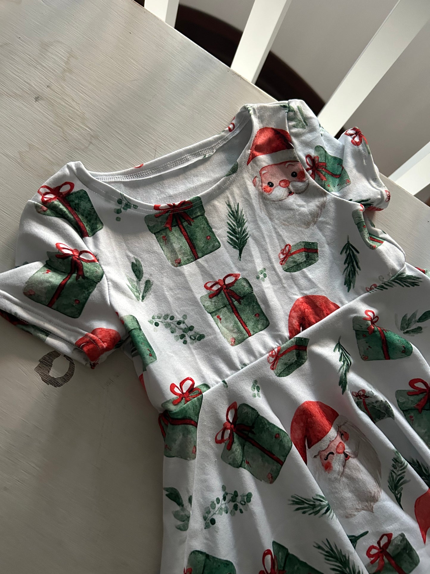 Robe qui tourne père noël PRÊT À PARTIR