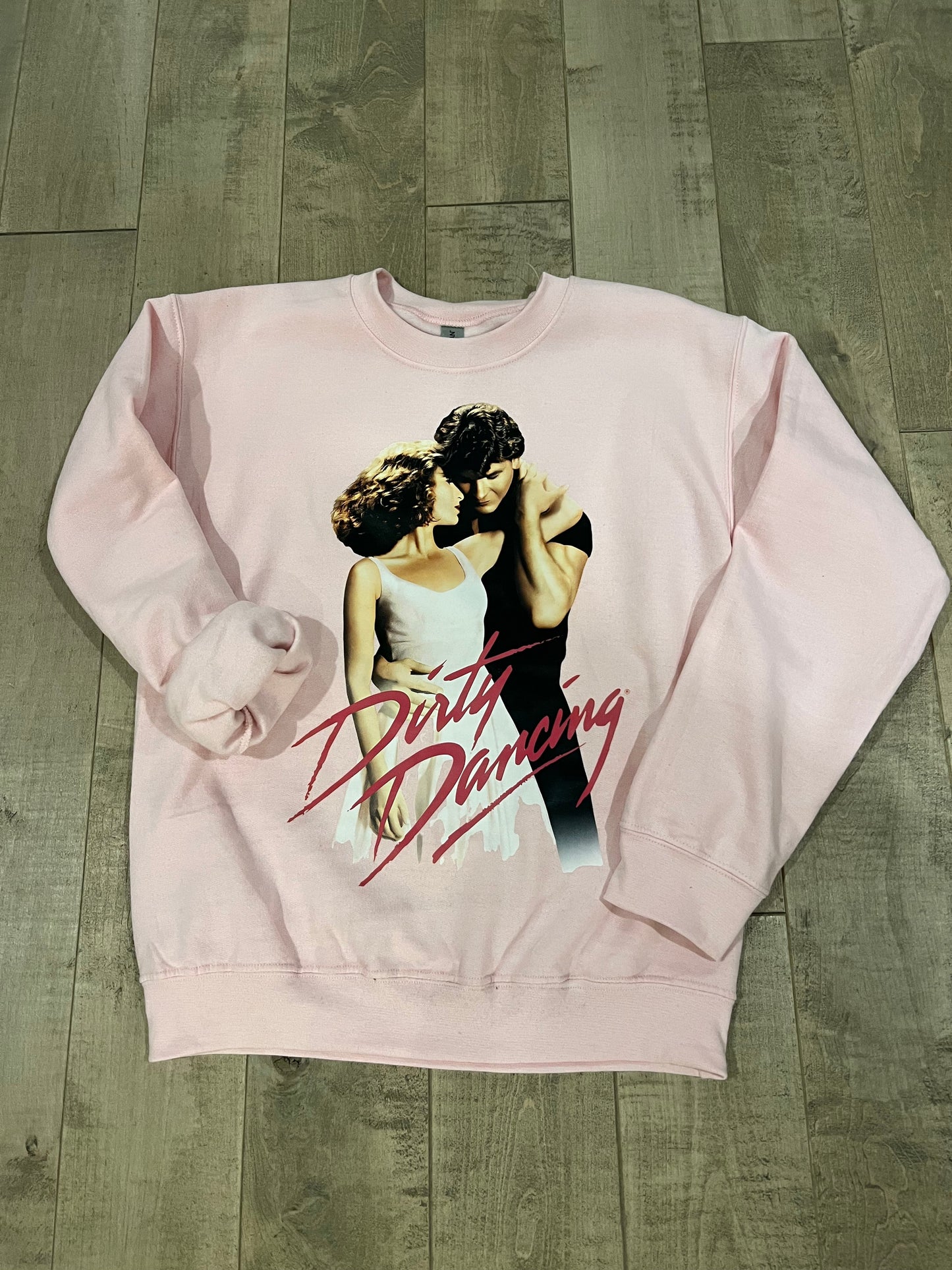 Crewneck rose Gildan Dirty dancing LISTE D’ATTENTE