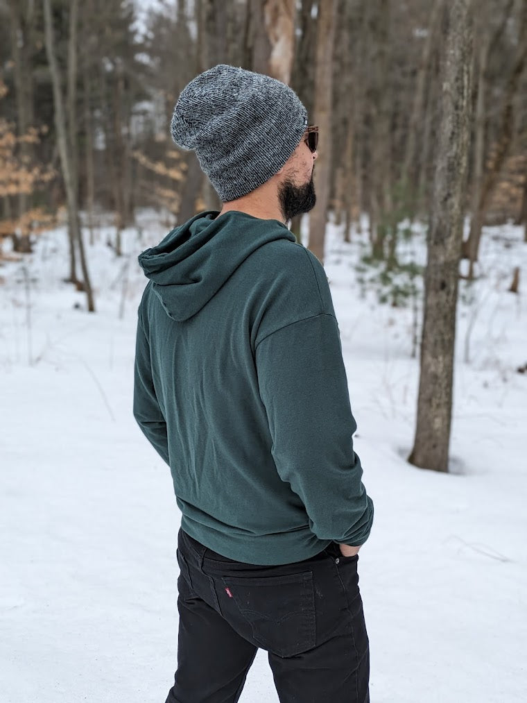 Hoodie unisexe bambou terry