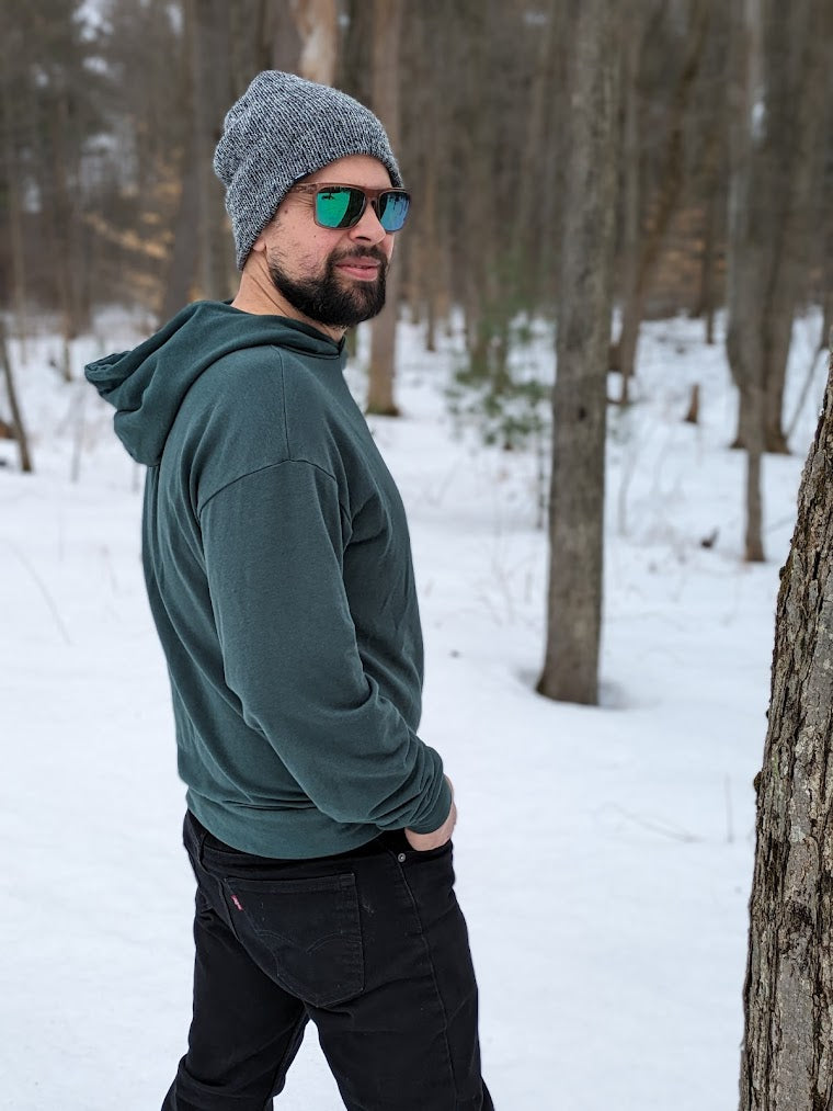 Hoodie unisexe bambou terry