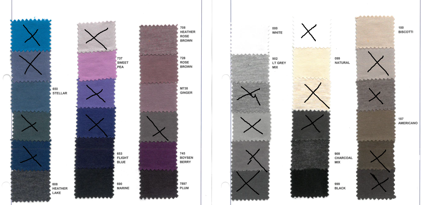 Uni french terry sans collet