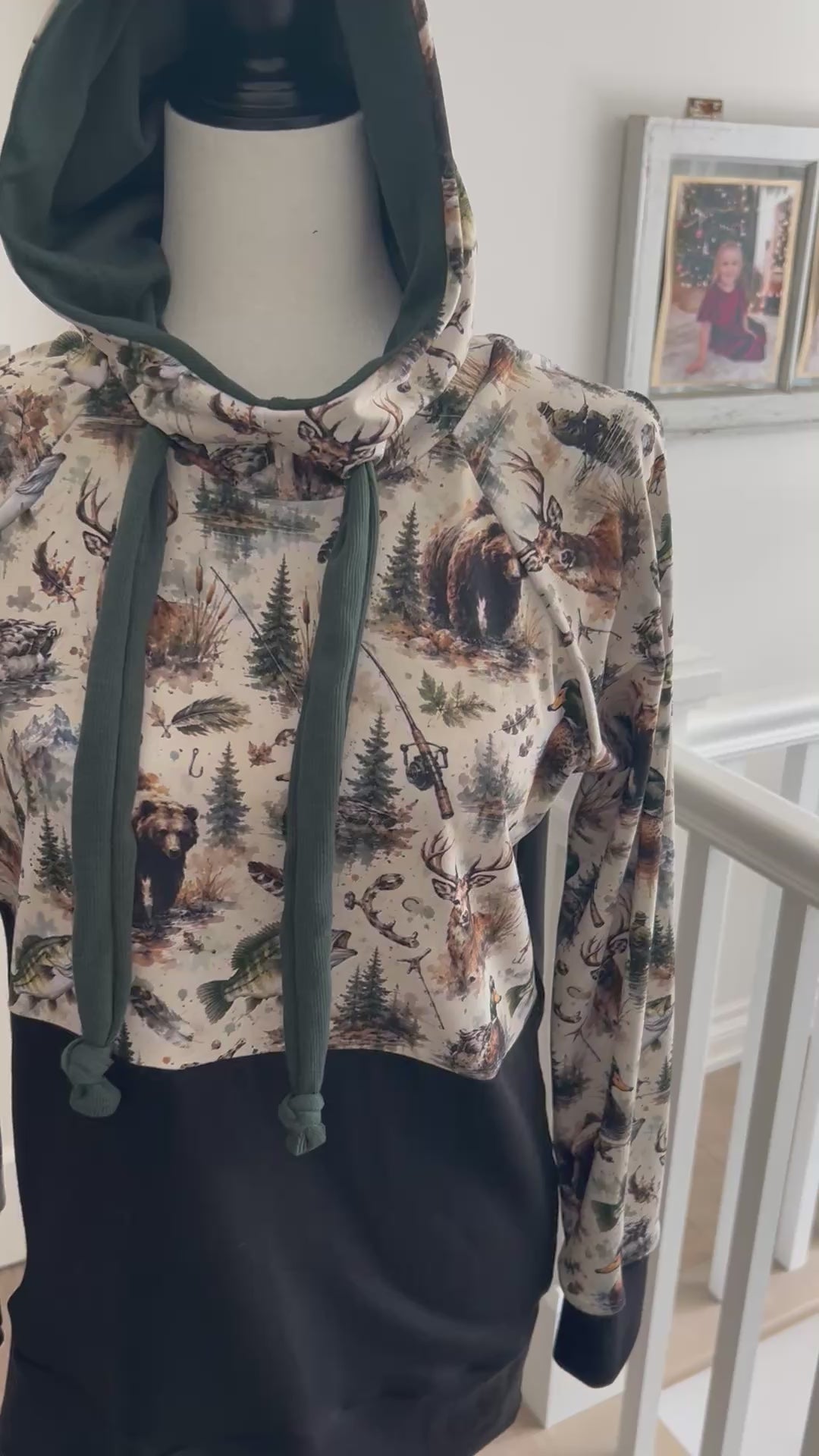 Charger et lire la vidéo dans la visionneuse de la Galerie, TUNIQUE de chasse/pêche femme
