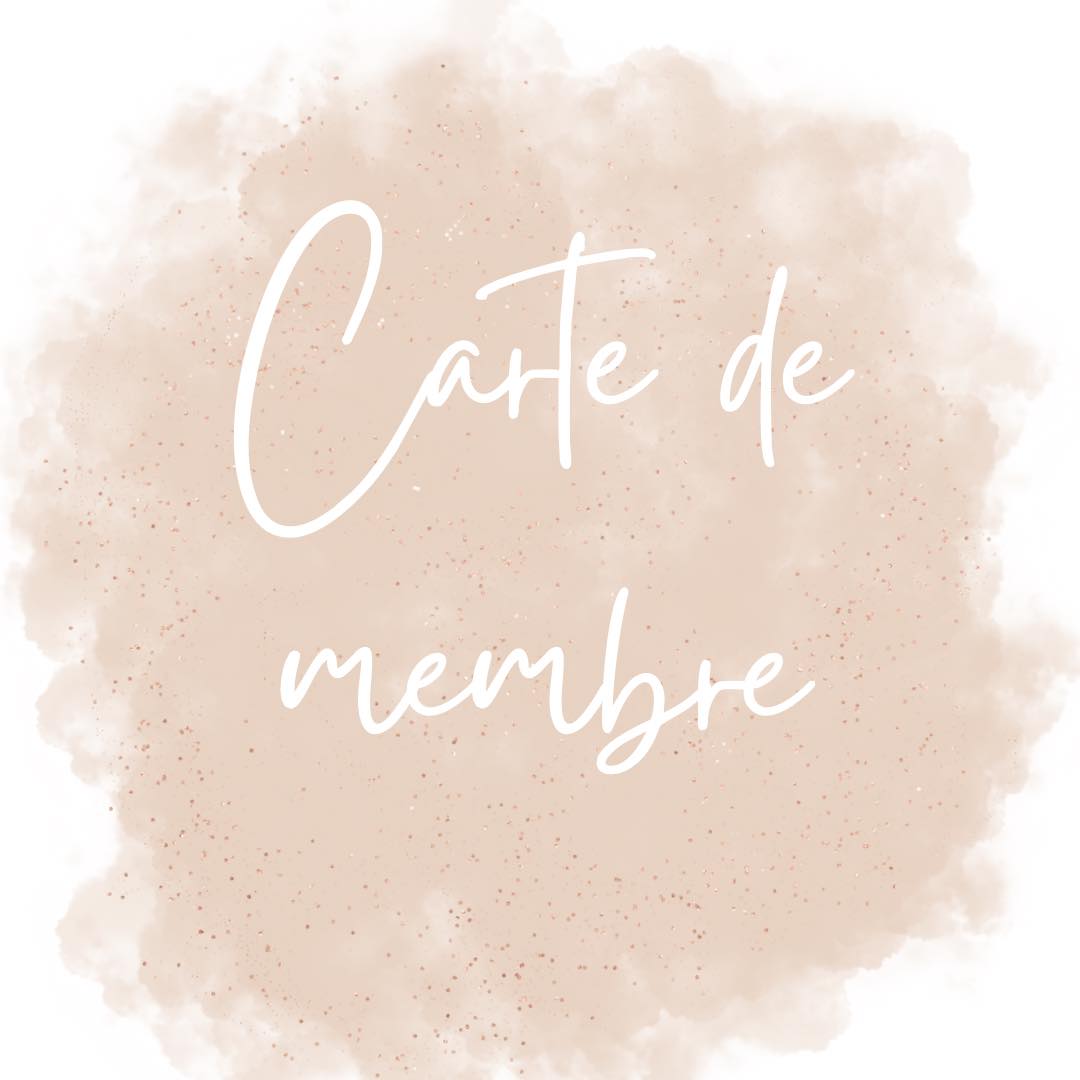 Carte de membre - Maman louve création